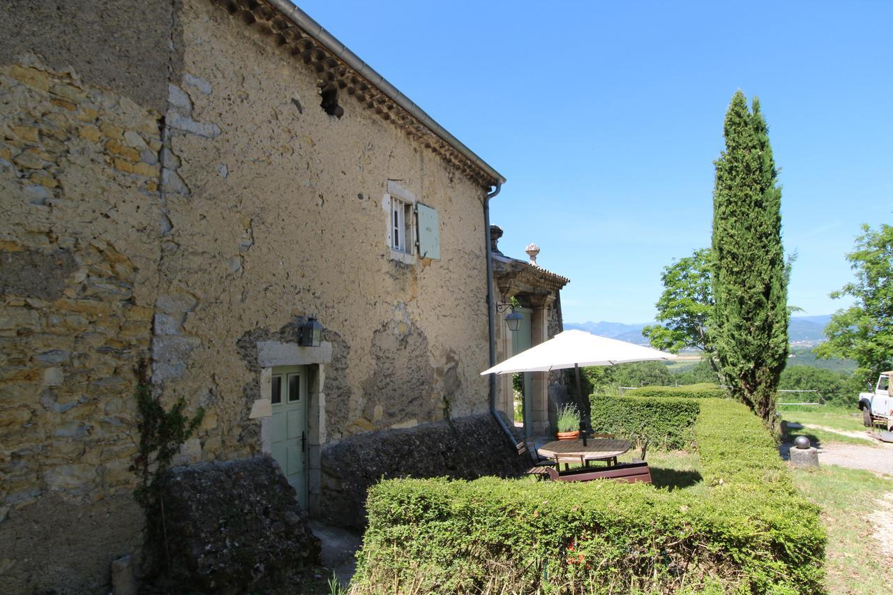 Chateau De Fontblachere Saint-Lager-Bressac Εξωτερικό φωτογραφία